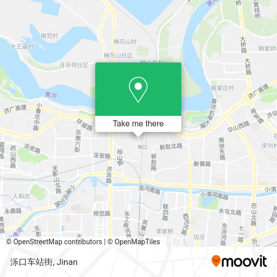 泺口车站街 map