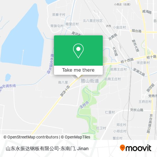 山东永振达钢板有限公司-东南门 map
