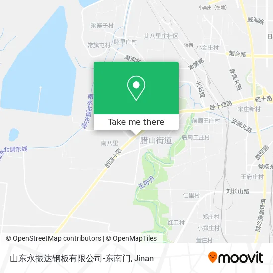 山东永振达钢板有限公司-东南门 map
