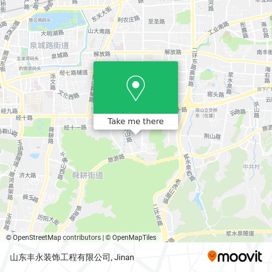 山东丰永装饰工程有限公司 map