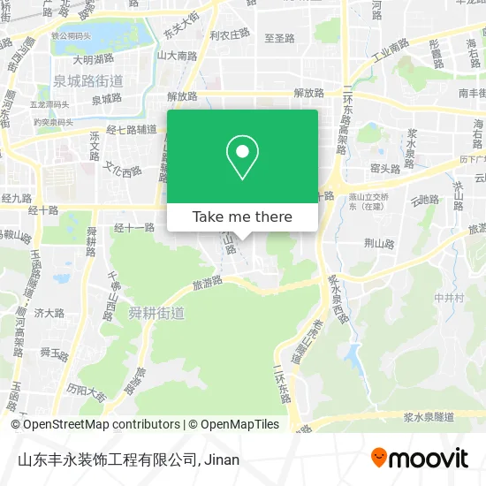 山东丰永装饰工程有限公司 map