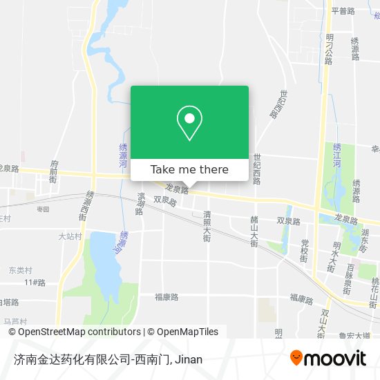 济南金达药化有限公司-西南门 map