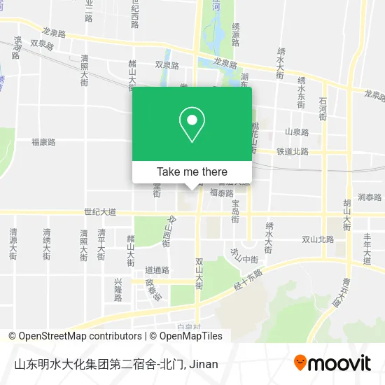 山东明水大化集团第二宿舍-北门 map