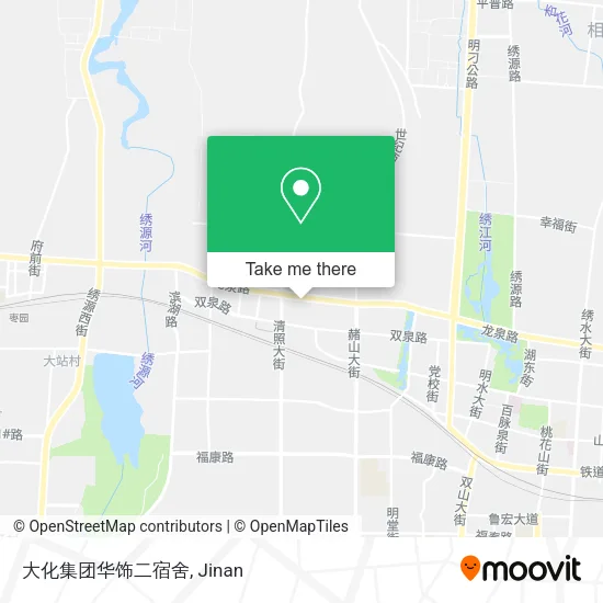 大化集团华饰二宿舍 map