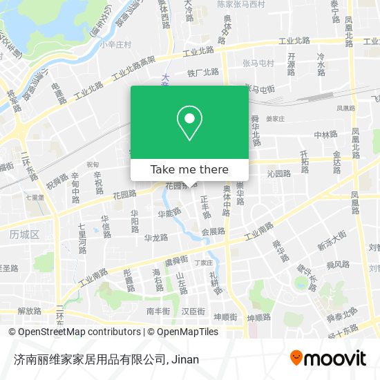 济南丽维家家居用品有限公司 map