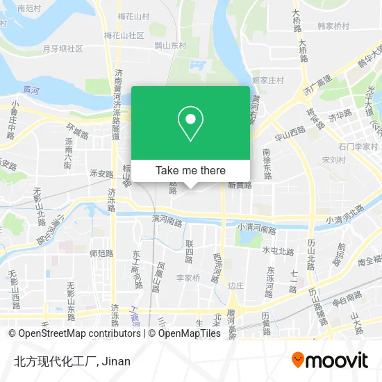 北方现代化工厂 map