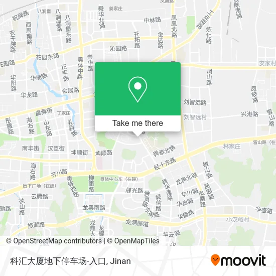 科汇大厦地下停车场-入口 map