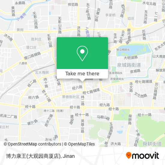 博力康王(大观园商厦店) map