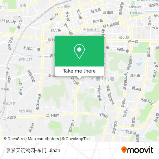 泉景天沅鸿园-东门 map