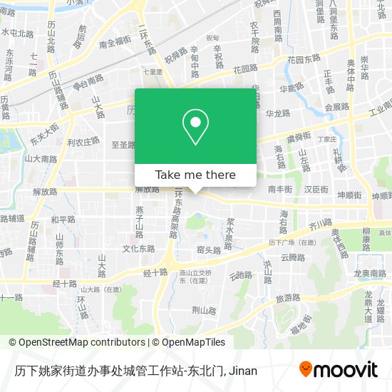 历下姚家街道办事处城管工作站-东北门 map