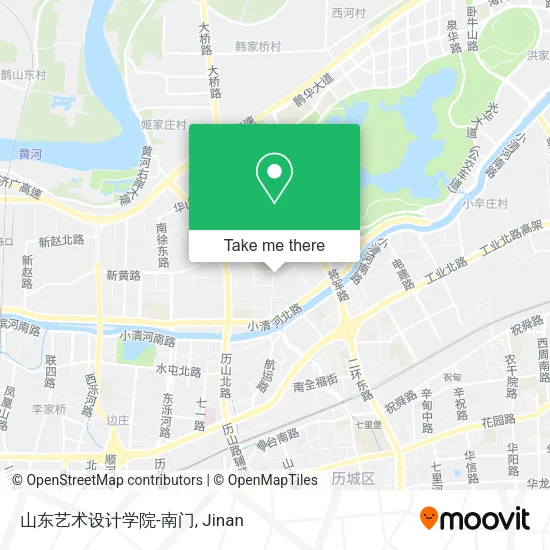 山东艺术设计学院-南门 map