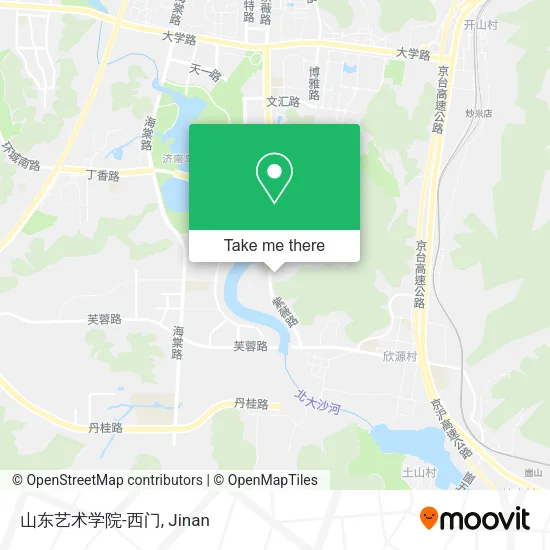 山东艺术学院-西门 map