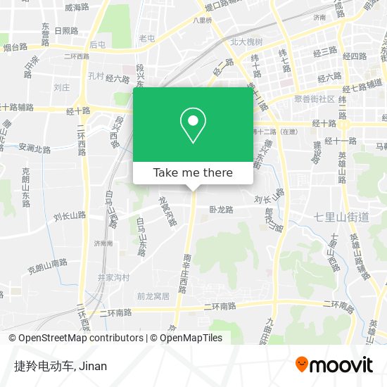 捷羚电动车 map