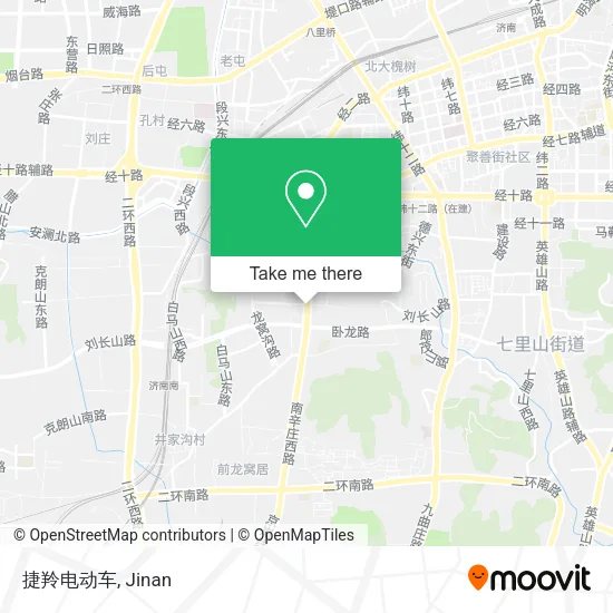 捷羚电动车 map