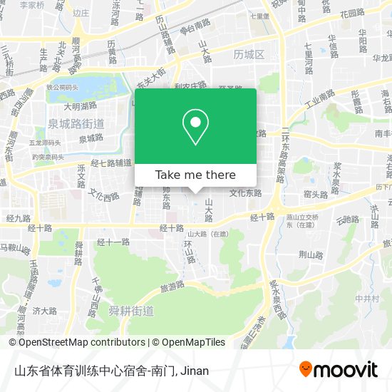 山东省体育训练中心宿舍-南门 map