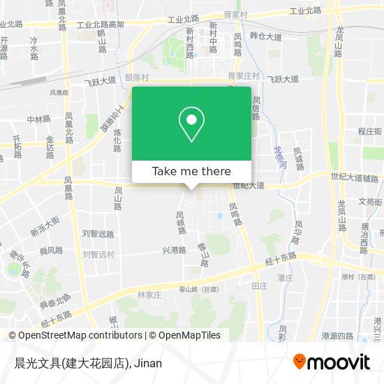 晨光文具(建大花园店) map