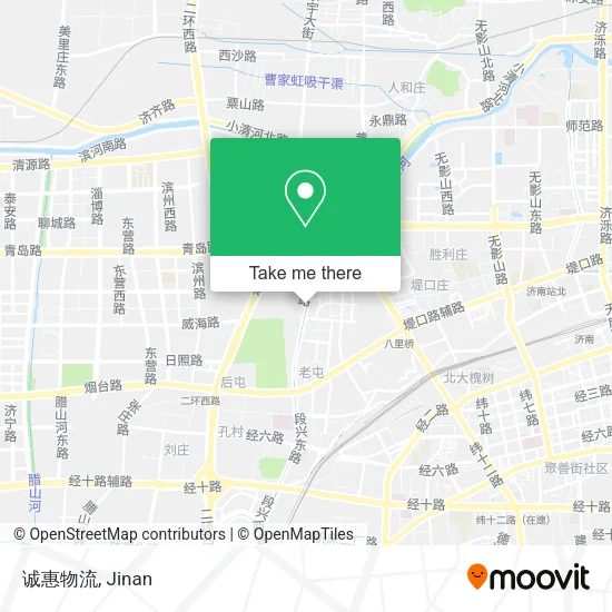 诚惠物流 map