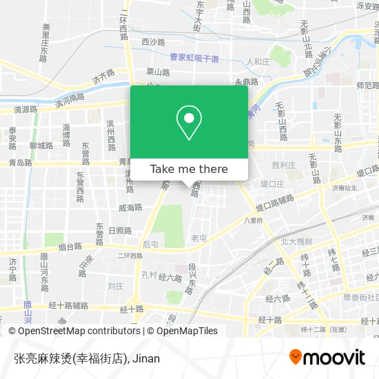 张亮麻辣烫(幸福街店) map