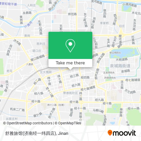 舒雅旅馆(济南经一纬四店) map