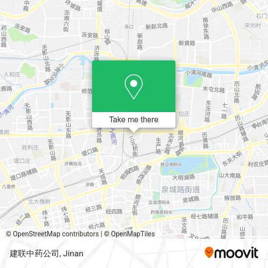 建联中药公司 map