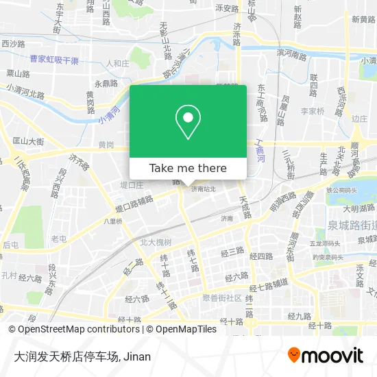 大润发天桥店停车场 map