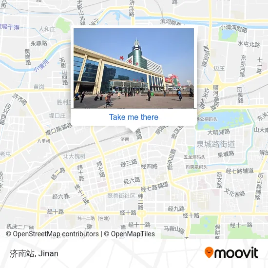 济南站 map