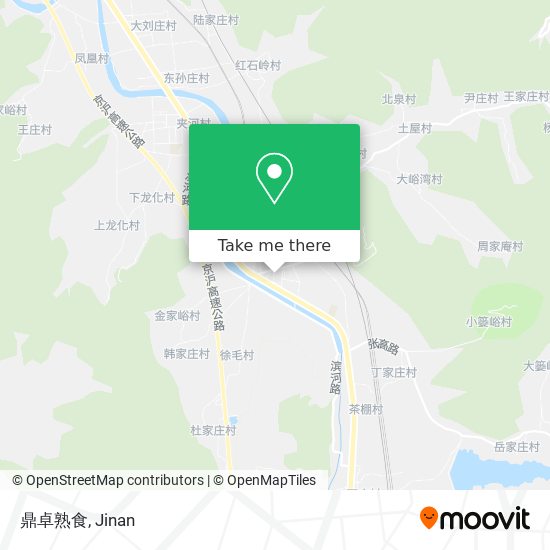鼎卓熟食 map