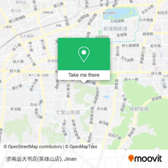 济南远大书店(英雄山店) map