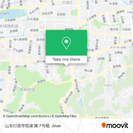 山东行政学院家属-7号楼 map