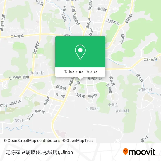 老陈家豆腐脑(领秀城店) map