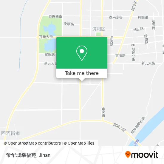 帝华城幸福苑 map