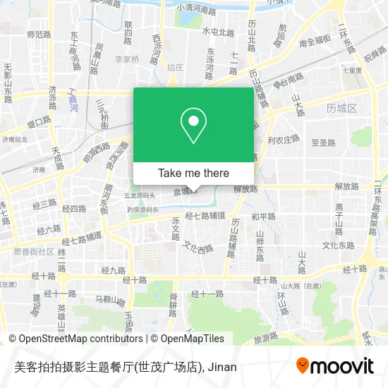 美客拍拍摄影主题餐厅(世茂广场店) map