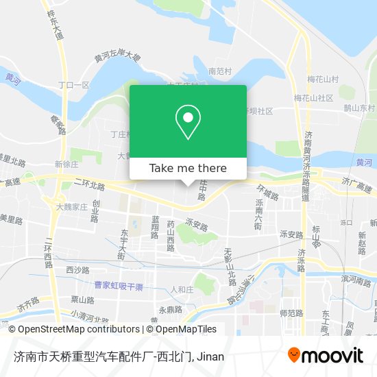 济南市天桥重型汽车配件厂-西北门 map