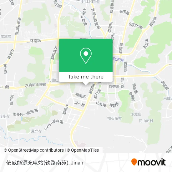 依威能源充电站(铁路南苑) map