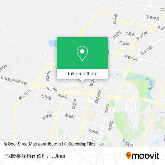 保险事故协作修理厂 map