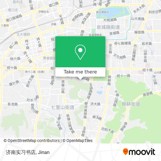 济南实习书店 map