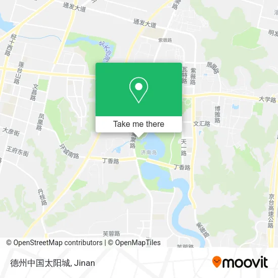 德州中国太阳城 map