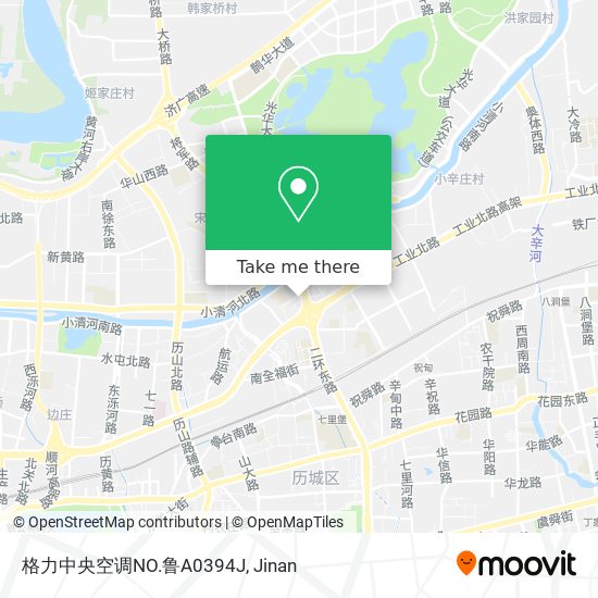格力中央空调NO.鲁A0394J map