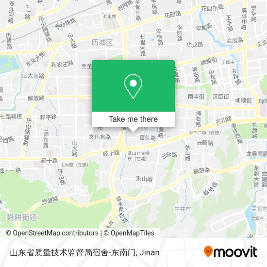 山东省质量技术监督局宿舍-东南门 map
