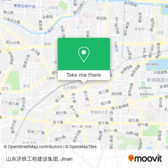 山东济铁工程建设集团 map