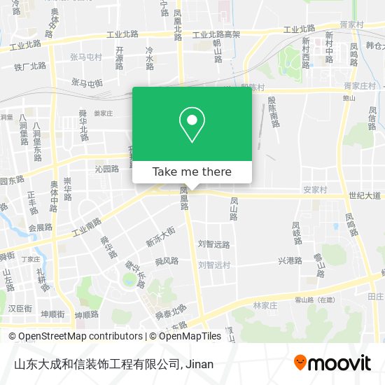 山东大成和信装饰工程有限公司 map