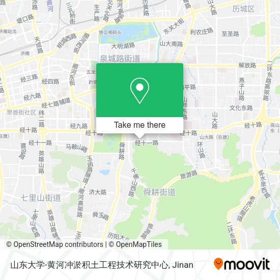 山东大学-黄河冲淤积土工程技术研究中心 map