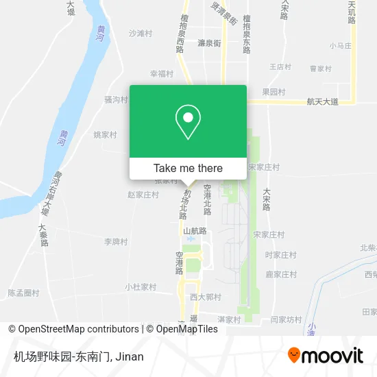 机场野味园-东南门 map