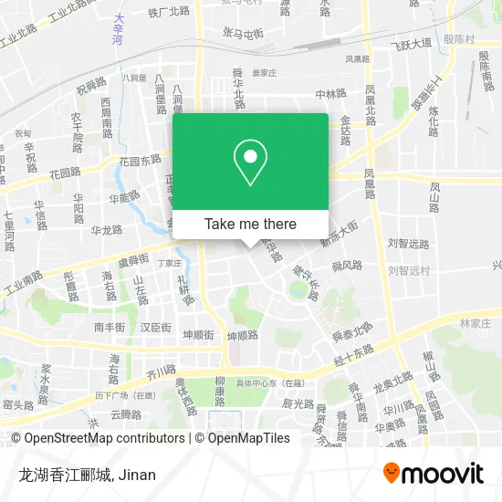 龙湖香江郦城 map