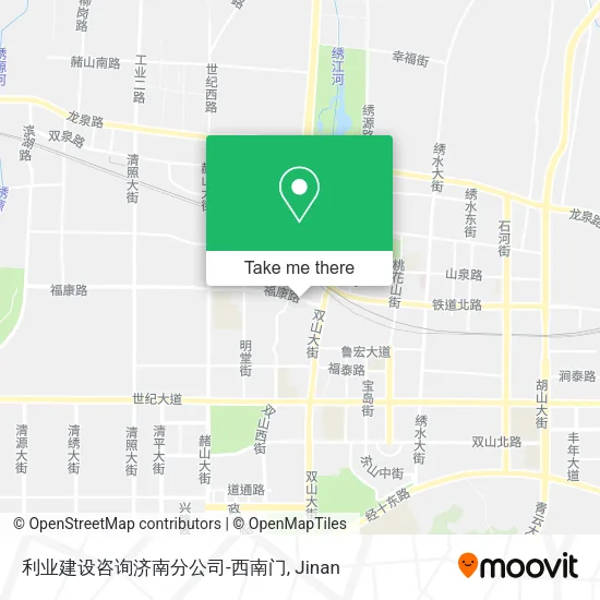 利业建设咨询济南分公司-西南门 map
