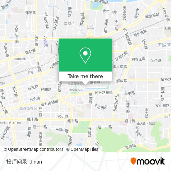 投师问录 map