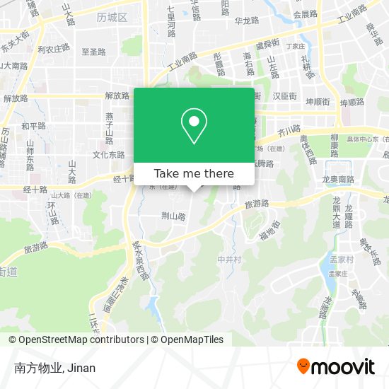 南方物业 map