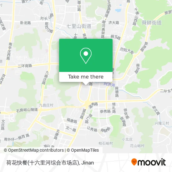 荷花快餐(十六里河综合市场店) map
