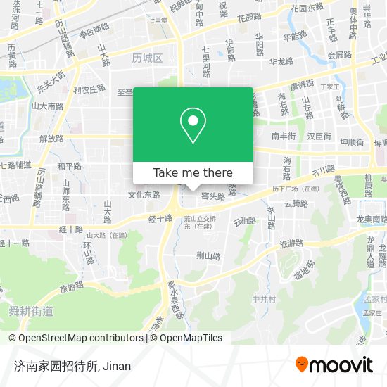 济南家园招待所 map