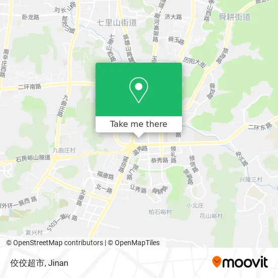 佼佼超市 map